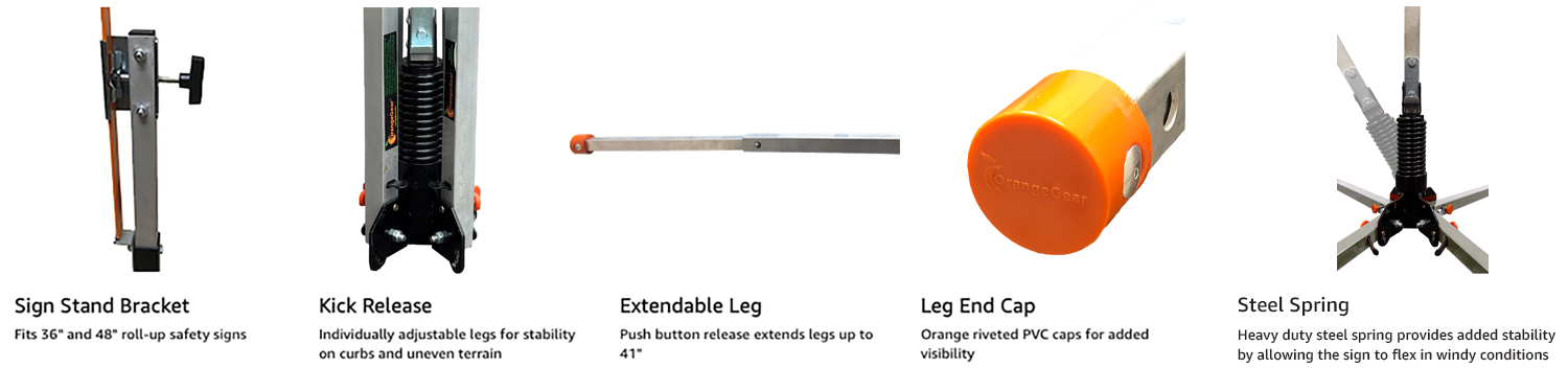 aluminum spring stand features