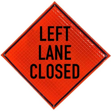left-lane-closed