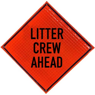 litter-crew-ahead