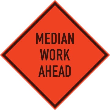 median-work-ahead-sign
