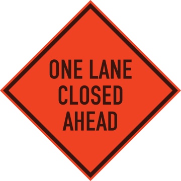 one-lane-closed-ahead-sign