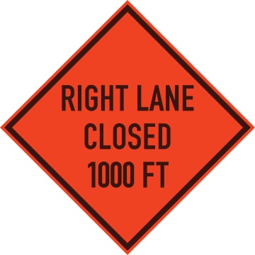 right-lane-closed-1000ft-sign