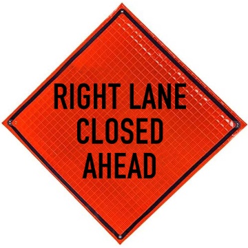 right-lane-closed-ahead
