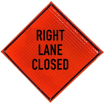 right-lane-closed